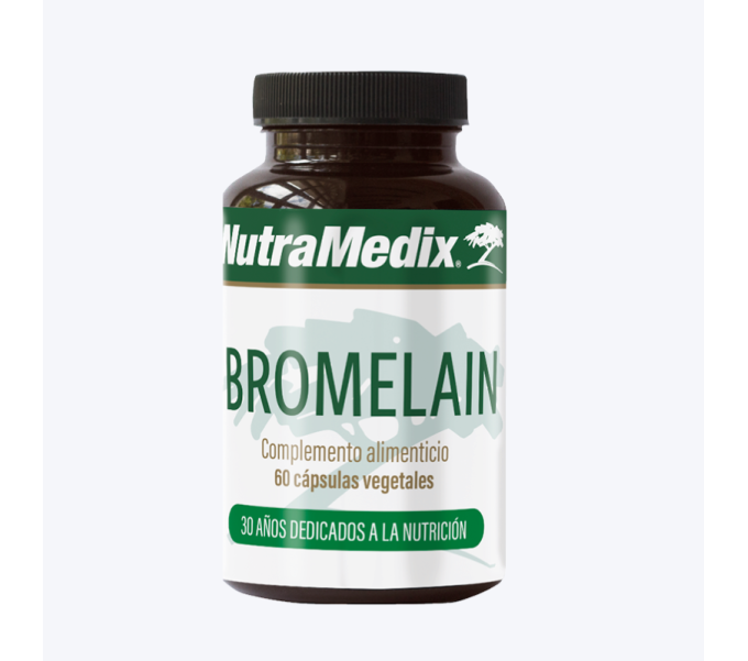 BROMELAINA 60 CAP NUTRAMEDIX  - Farmacia Coliseum