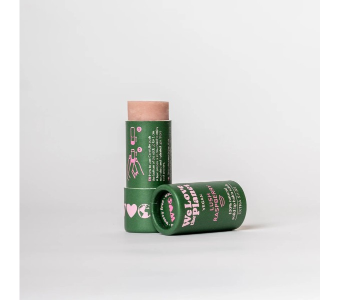 STICK LABIAL LUSH RASPBERRY VEGAN 4.9 G WE LOVE PLANET - Farmacia Coliseum
