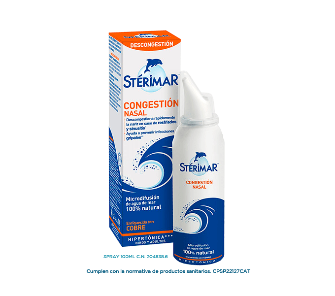 STERIMAR CONGESTION 100 ML  - Farmacia Coliseum