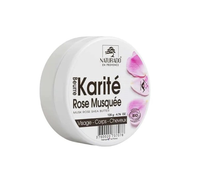 NATURADO KARITE ROSA MOSQUETA BIO 135 G  - Farmacia Coliseum