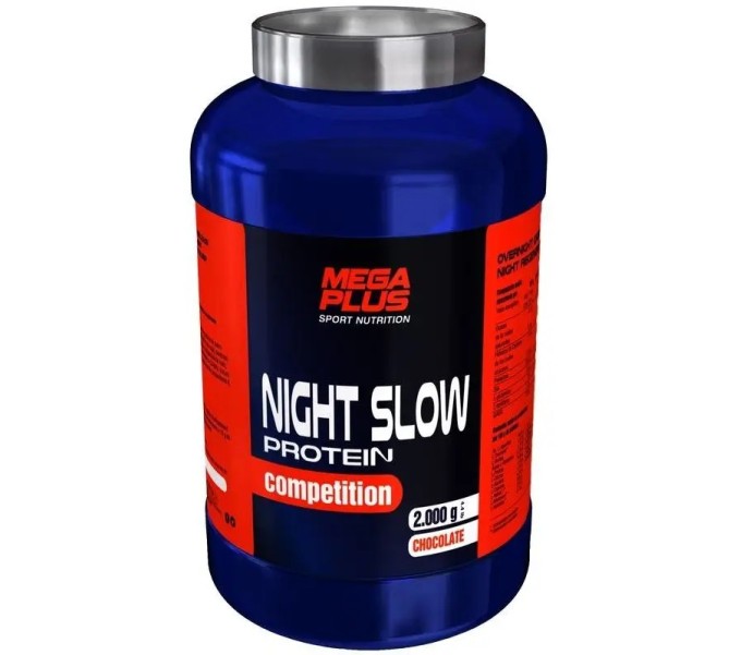 NIGHT SLOW PROTEIN 2 KG CHOCOLATE MEGAPLUS - Farmacia Coliseum
