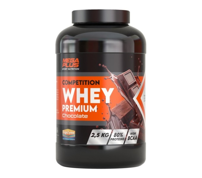 WHEY PREMIUM COMP 2,5 KG CHOCOLATE MEGAPLUS - Farmacia Coliseum