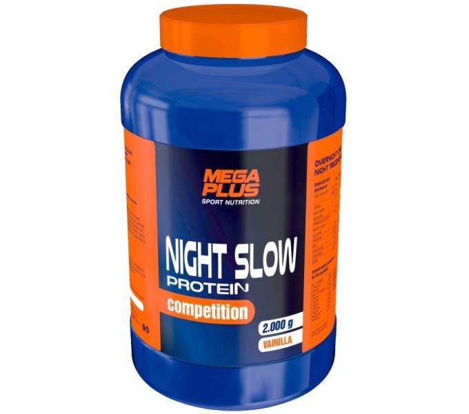 NIGHT SLOW PROTEIN 2 KG VAINILLA MEGAPLUS - Farmacia Coliseum