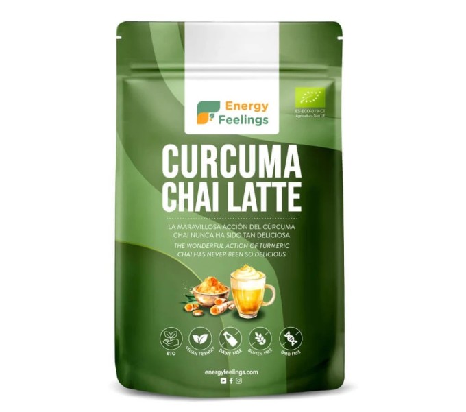 Comprar CURCUMA LATTE CHAI 150G ENERGY FRUITS online - Coliseum