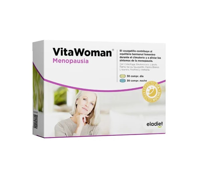 VITAWOMAN MENOPAUSIA 30 CAP+30 PERLAS ELADIET Farmacia Coliseum