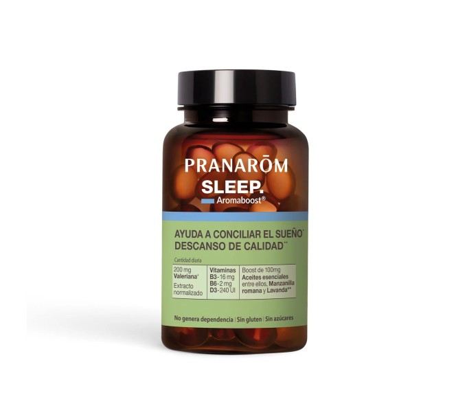 Comprar online AROMABOOST SLEEP 60 CAP PRANAROM - Farmacia Coliseum