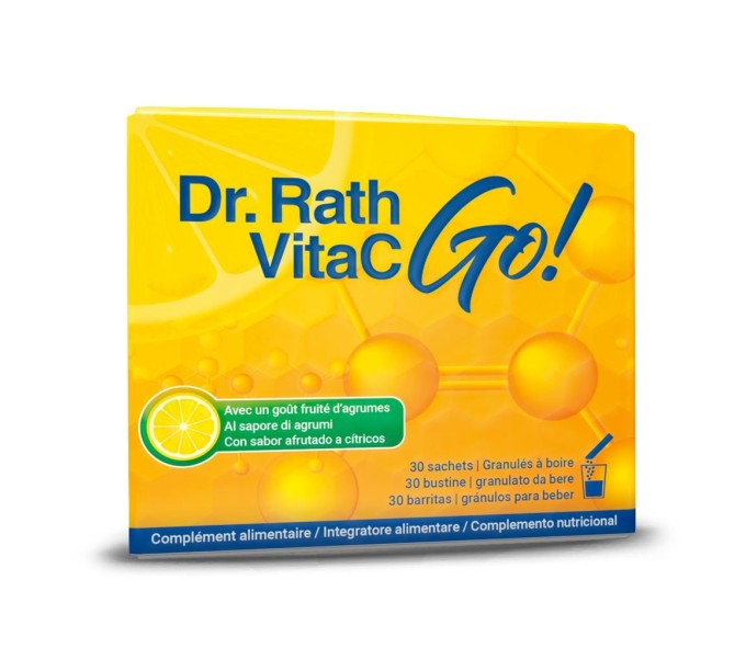 Comprar online VITA C GO 30 SOBRES DR RATH - Farmacia Coliseum