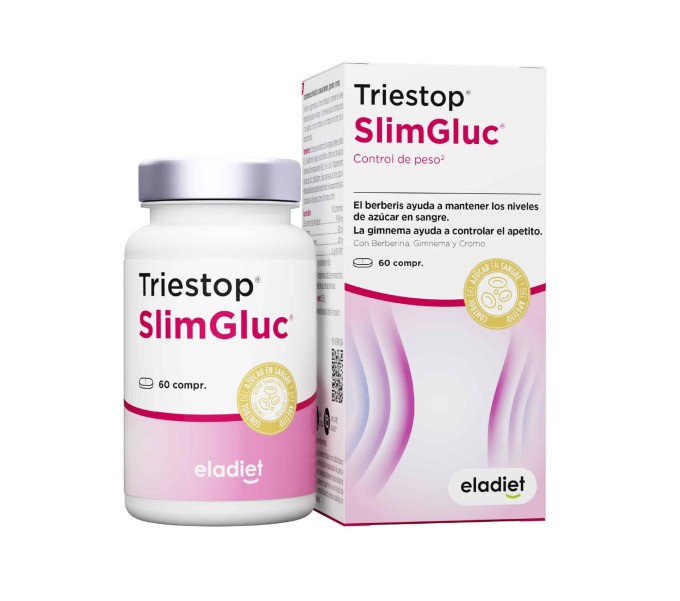 Comprar online TRIESTOP SLIMGLUC 60 COMP ELADIET Farmacia Coliseum