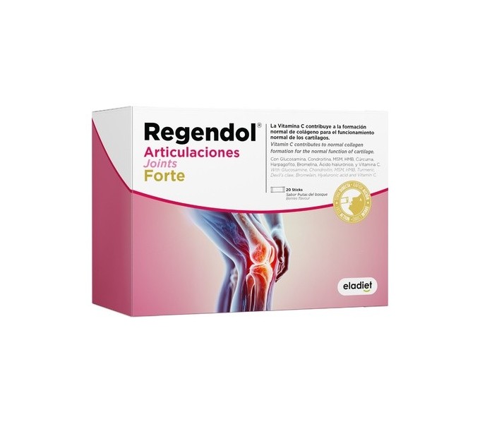 Comprar online REGENDOL FORTE 20 STICKS ELADIET Farmacia Coliseum