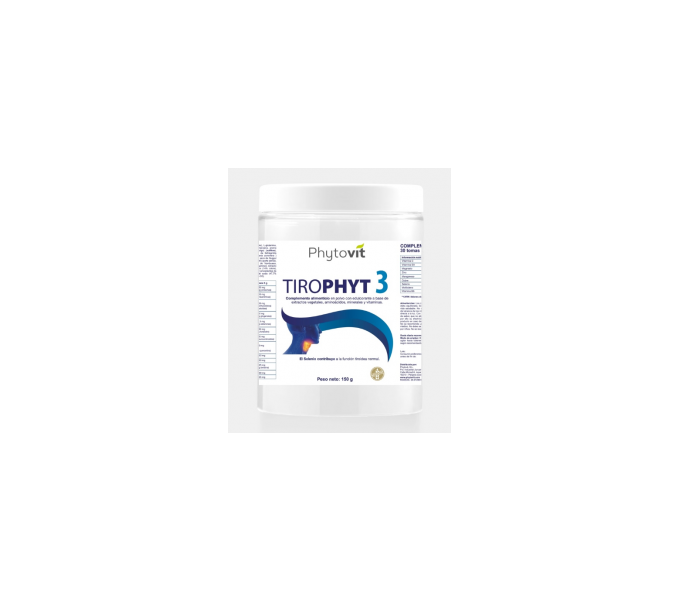 Comprar TIROPHYT 3 POLVO 150 GR PHYTOVIT online - Farmacia Coliseum