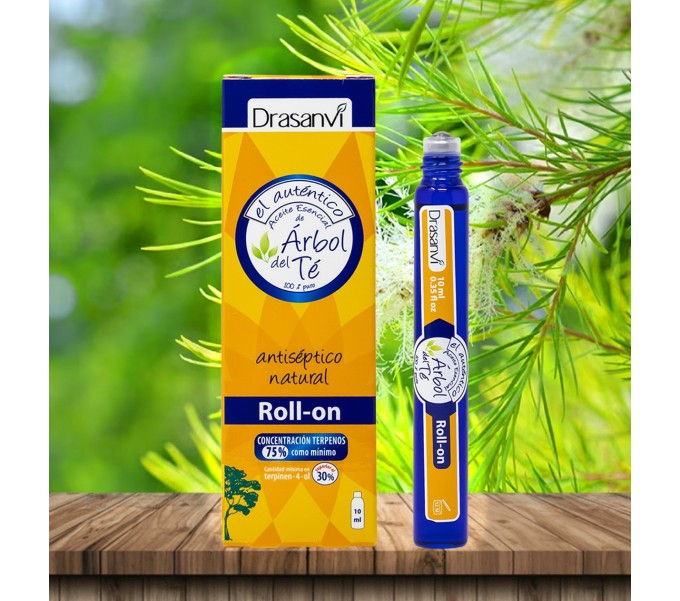 Comprar online ARBOL DE TE ROLL-ON 10 ML DRASANVI - Farmacia Coliseum