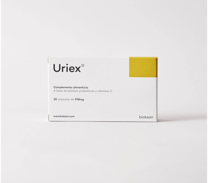 Comprar online URIEX 30 CAPS BIOKSAN Farmacia Coliseum