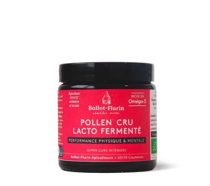 POLEN CRUDO LACTO FERMENTADO 125 GR BIO BALLOT FLURIN