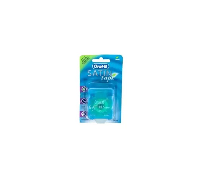 Comprar online ORAL-B SEDA DENTAL SATIN TAPE MENTA 25 MT.