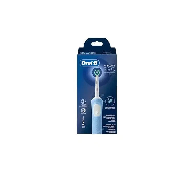 Comprar online ORAL-B CEPILLO ELEC VITALITY PRO VAPOR AZUL.