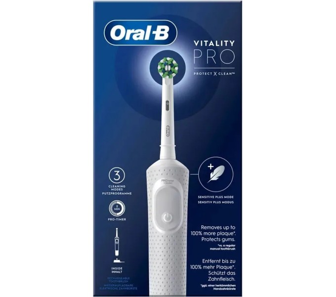 Comprar online ORAL-B CEPILLO ELEC VITALITY PRO BLANCO.