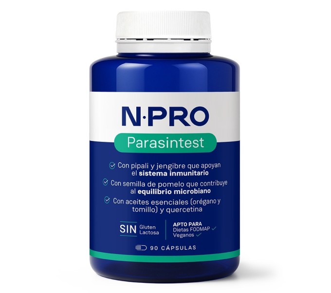 Comprar online NPRO PARASINTEST 90 CAP NATURAL PROBIOTICS