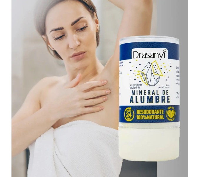 Comprar online DESODORANTE MINERAL 120 G DRASANVI - Farmacia Coliseum