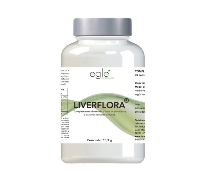 Comprar online LIVERFLORA 30 CAP EGLE Farmacia Coliseum