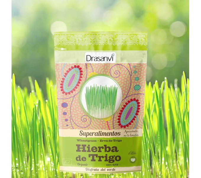 Comprar HIERBA DE TRIGO 125GR DRASANVI online - Farmacia Coliseum