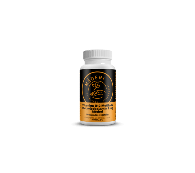 VITAMINA B12 METILADA METHYLCOBALAMIN 1MG 90 CAP MEDERI.