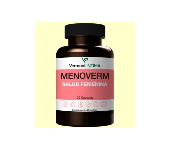Comprar online MENOVERM 30 CAPS VERMONT INTIMA