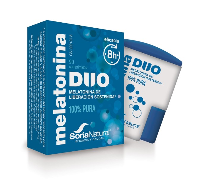 Comprar online MELATONINA DUO 90 COMP SORIA NATURAL.