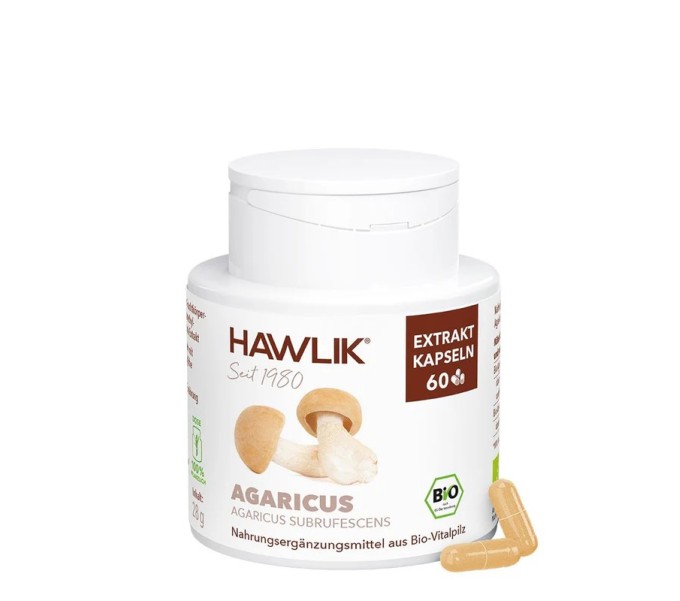 Comprar online CHAMPIÑON DEL SOL EXT PURO 60 CAP HAWLIK