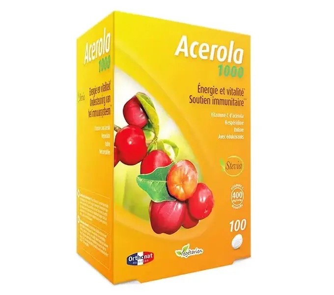 Comprar online ACEROLA 1000 100 COMP ORTHONAT.