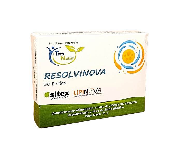 Comprar RESOLVINOVA 30 PERLAS TERA NATUR online - Farmacia Coliseum