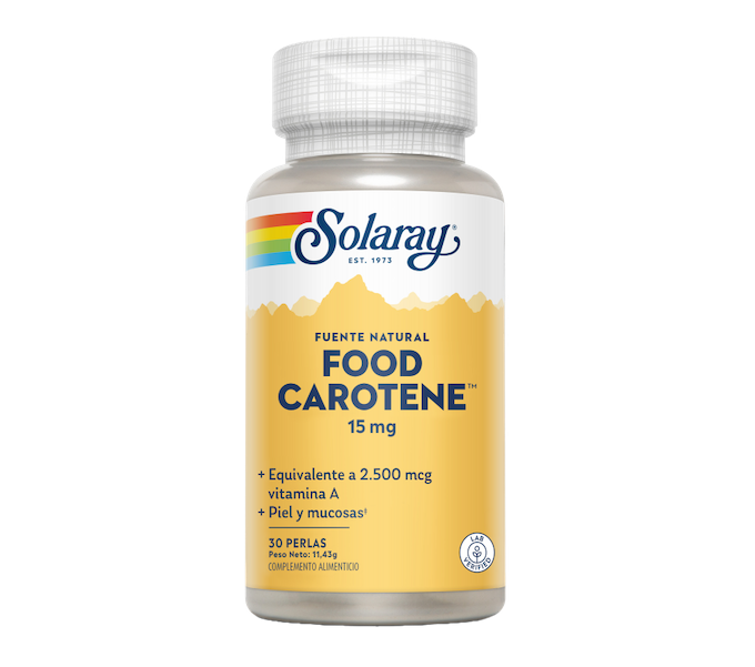 Comprar online FOOD CAROTENE 30 PERLAS SOLARAY - Coliseum
