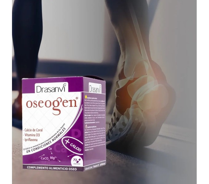Comprar OSEOGEN ALIMENTO OSEO 72 CAP DRASANVI online - Coliseum