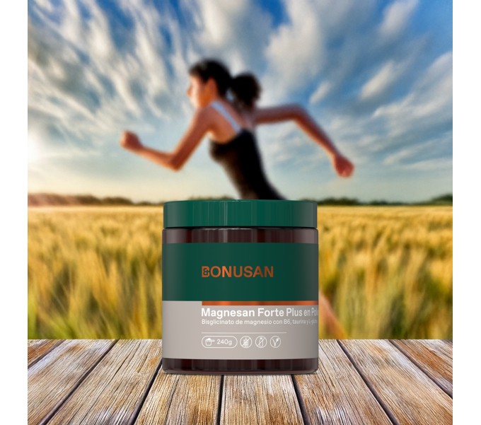 Comprar online MAGNESAN FORTE PLUS POLVO 240 G BONUSAN Farmacia Coliseum