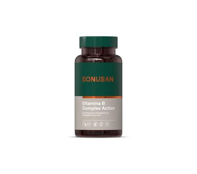 Comprar online VITAMINA B COMPLEJO ACTIVO 60 CAP BONUSAN - Coliseum