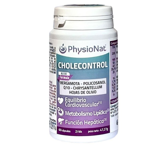 Comprar online CHOLECONTROLE 60 CAP PHYSIONAT - Farmacia Coliseum
