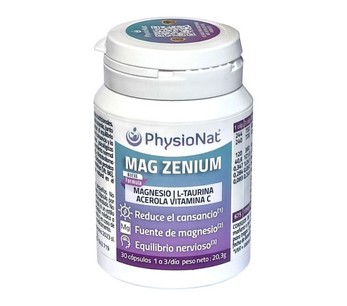 Comprar online MAG ZENIUM 30 CAP PHYSIONAT - Farmacia Coliseum