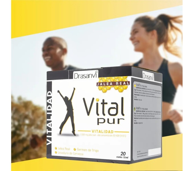 Comprar VITALPUR VITALIDAD 20 VIALES DRASANVI online - Coliseum