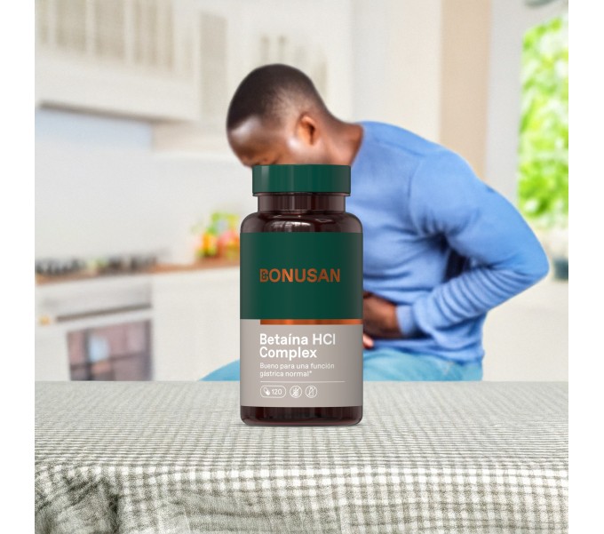 Comprar online BETAINA HCL COMPLEX 120 CAP BONUSAN Farmacia Coliseum