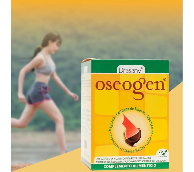 Comprar online OSEOGEN ALIMENTO ARTICULAR 72 CAP DRASANVI - Coliseum
