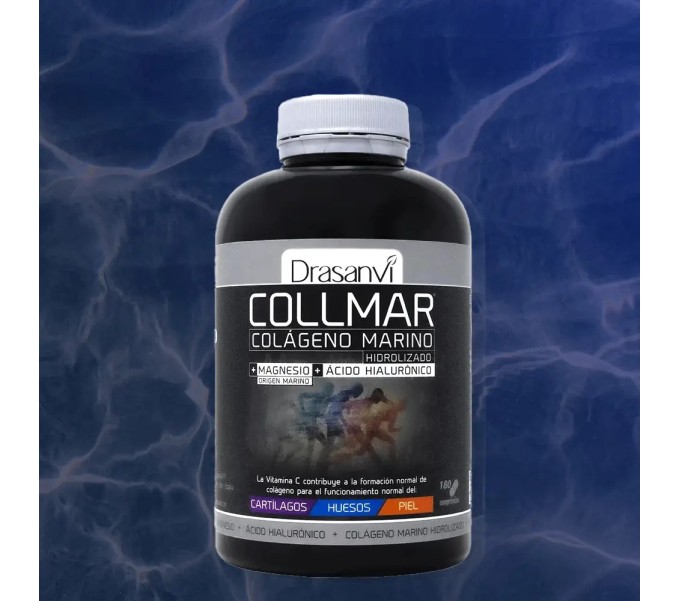 Comprar COLLMAR COLAGENO MAGNESIO HIALURONICO 180 COMP DRASANVI