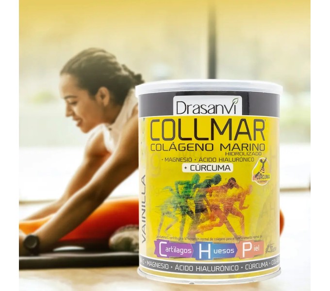 COLLMAR COLAGEN MAG HIALURONICO CURCUMA VAINILLA 300 GR DRASANVI