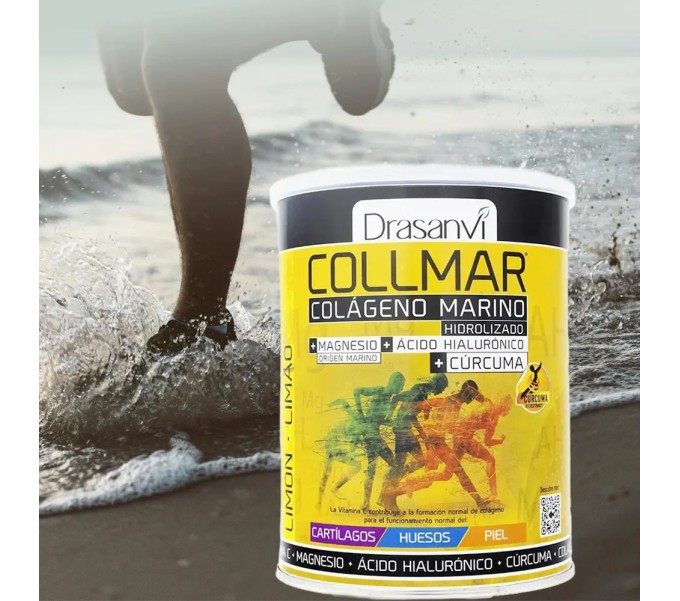 COLLMAR COLAGENO MAGNESIO HIALURONICO CURCUMA LIMON 300 GR DRASANVI