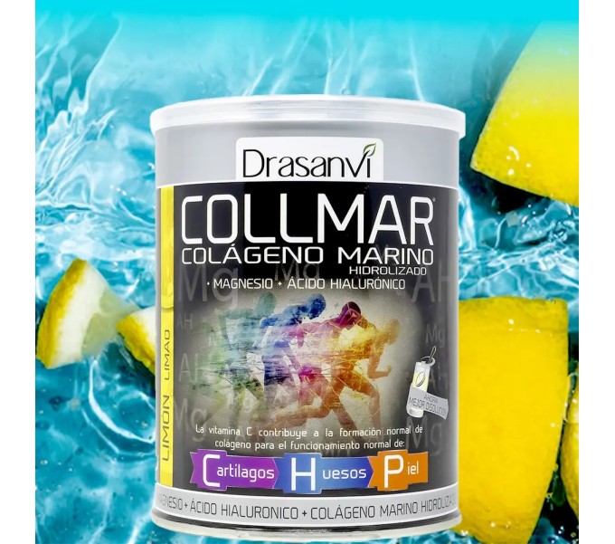 COLLMAR LIMON COLAGENO MARINO MAGNESIO HIALURONICO 300GR DRASANVI