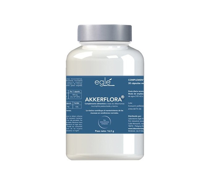 Comprar online AKKERFLORA AKKERMANSIA MUCINIPHILA 30 CAP EGLE Coliseum