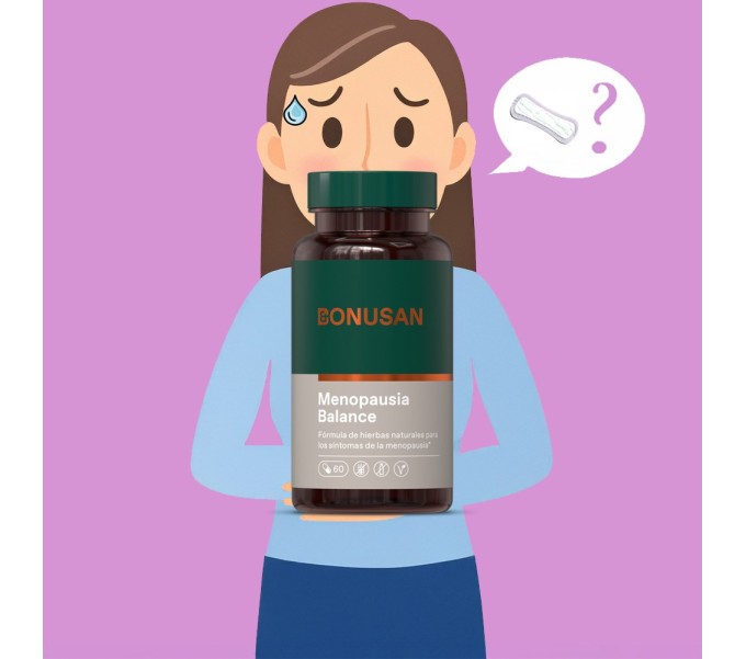 Comprar online MENOPAUSIA BALANCE 60 CAP BONUSAN - Farmacia Coliseum