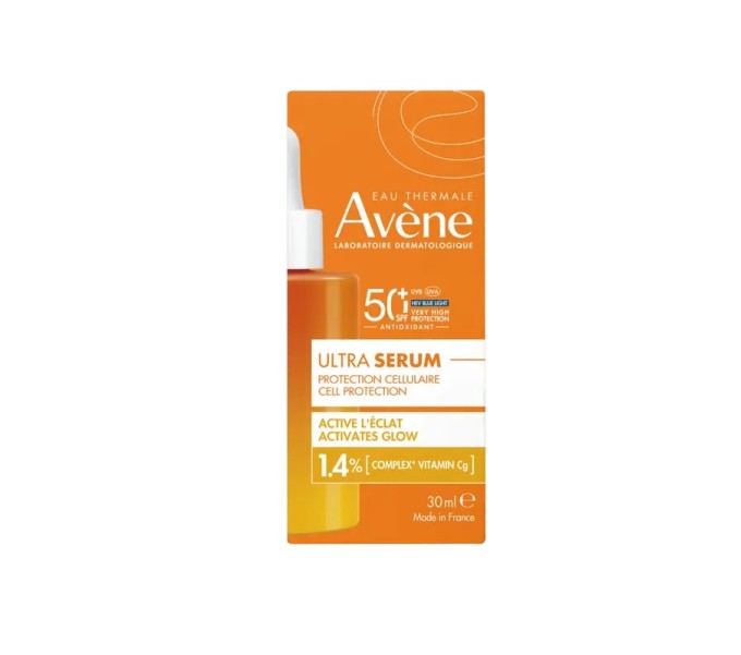 AVENE SOLAR ULTRA-SERUM LUMINOSIDAD-HIDRATACION SPF50 30ML
