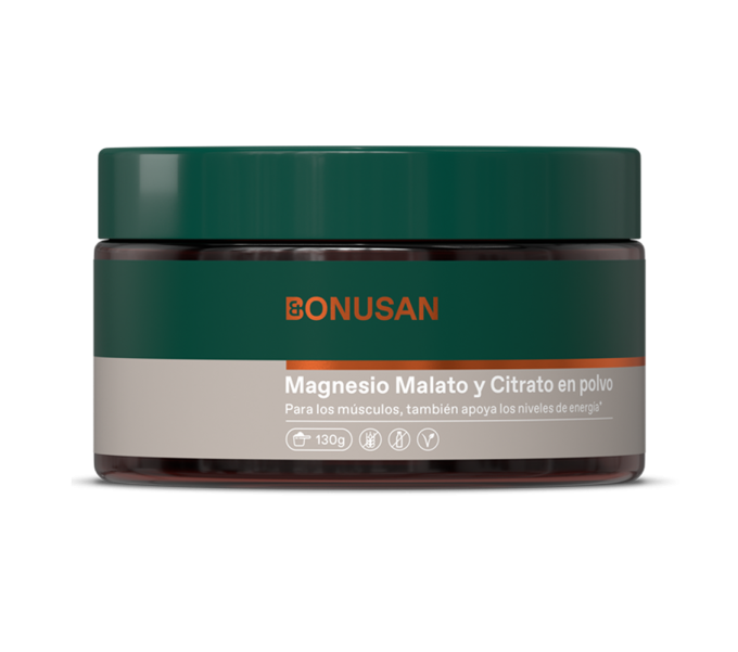 Comprar MAGNESIO MALATO CITRATO POLVO 130 G BONUSAN online - Coliseum