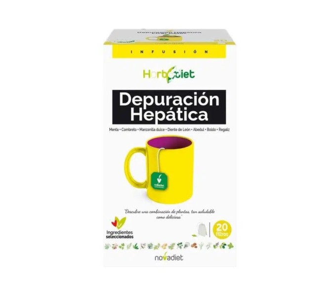NOVADIET HERBODIET DEPURACION HEPATICA INFUSION 20 BOLSAS