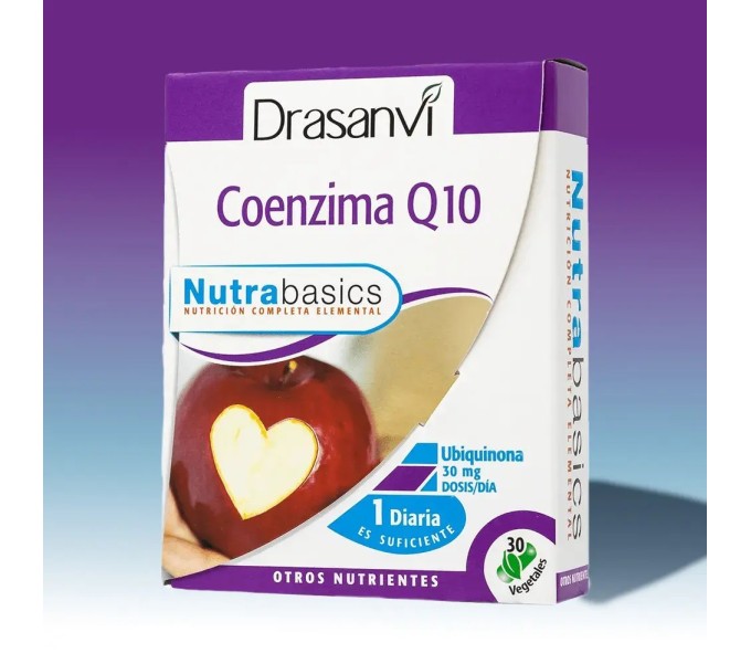 Comprar COENZIMA Q10 30 MG 30 CAP NUTRABASICS DRASANVI online
