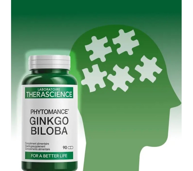 GINKGO BILOBA 90 CAPS PHYTOMANCE THERASCIENCE